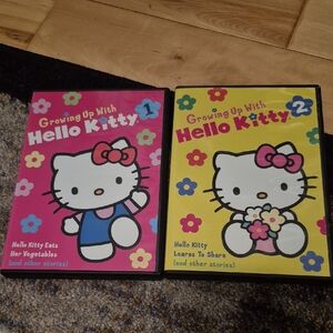 Hello Kitty Pink and Yellow DVD Set